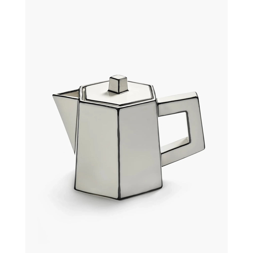 Carte Blanche Porcelain Teapot