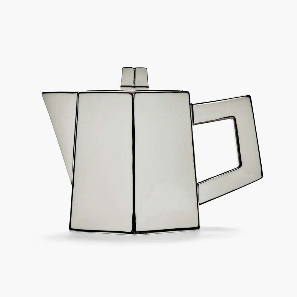 Carte Blanche Porcelain Teapot