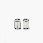 Carte Blanche Porcelain Salt & Pepper Set