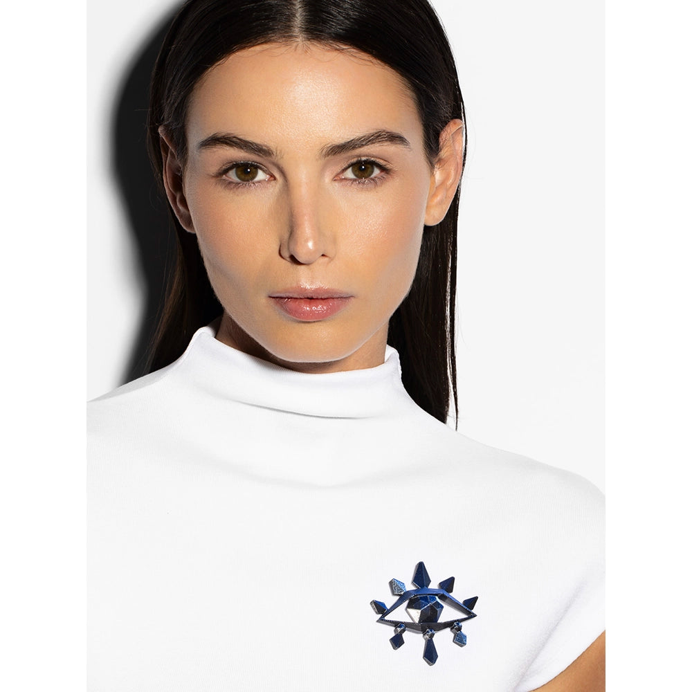 Evil Eye Brooch
