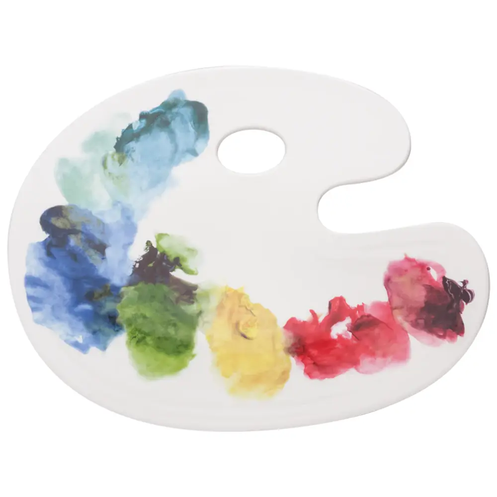 Artist Palette Cheese Tray