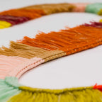 Knit Fringe Garland