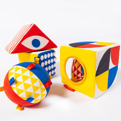 Baby Bauhaus Soft Toy Set