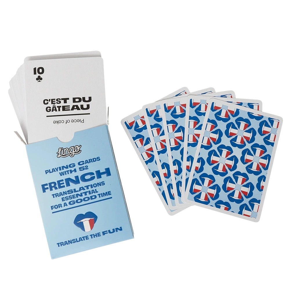 French Lingo Playing Cards