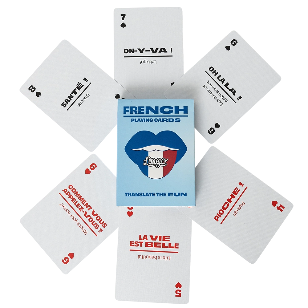 French Lingo Playing Cards