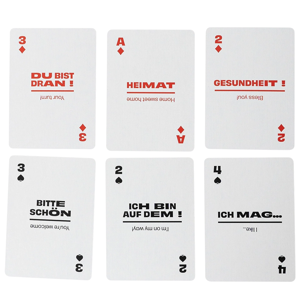 German Lingo Playing Cards