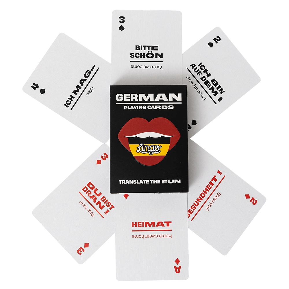 German Lingo Playing Cards