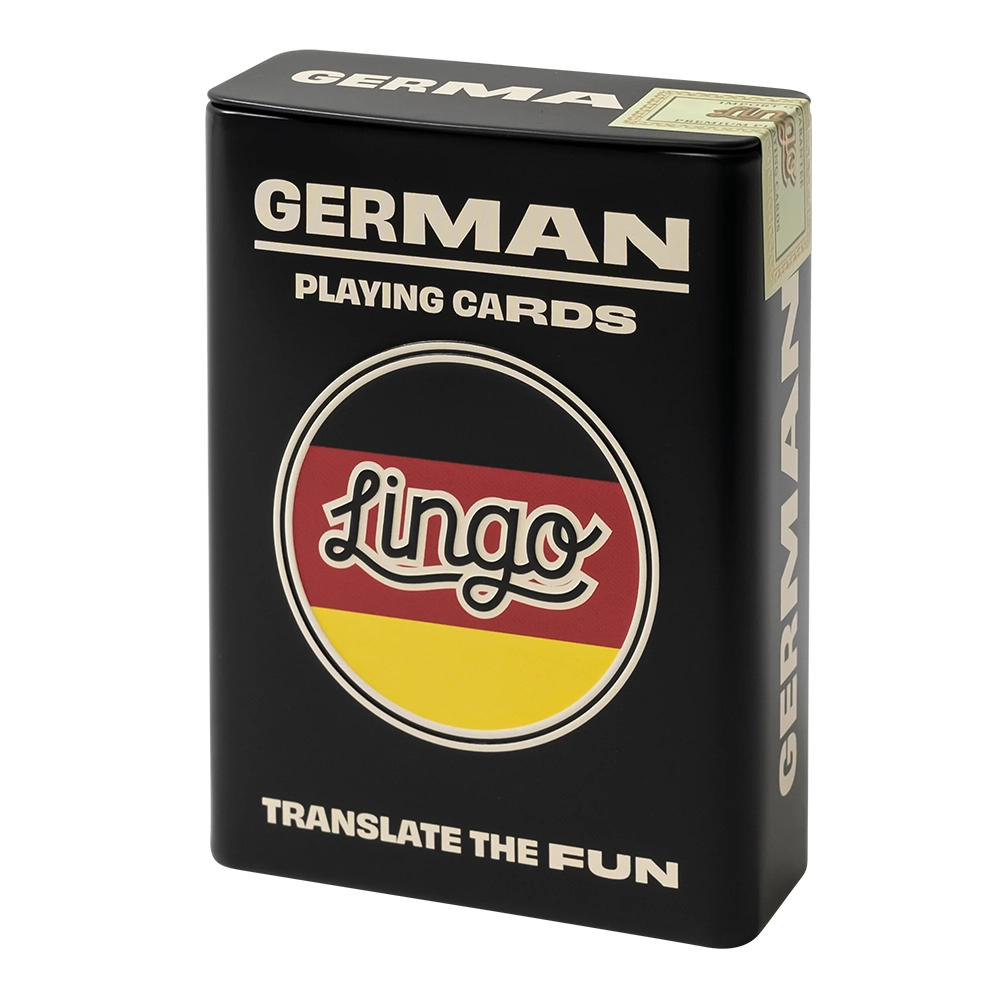 German Lingo Playing Cards