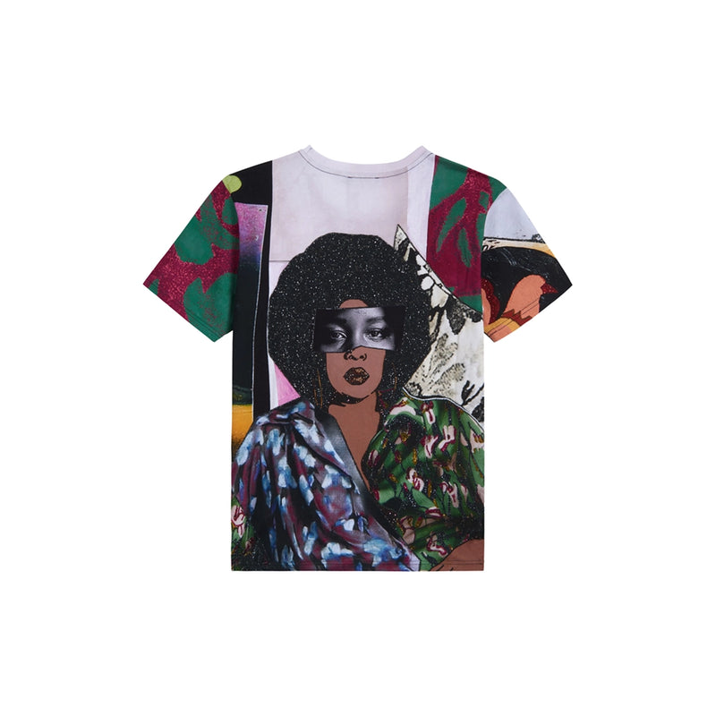 Mickalene Thomas Afro Goddess T-Shirt