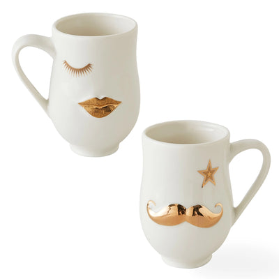 Gilded Mr. & Mrs. Muse Mug