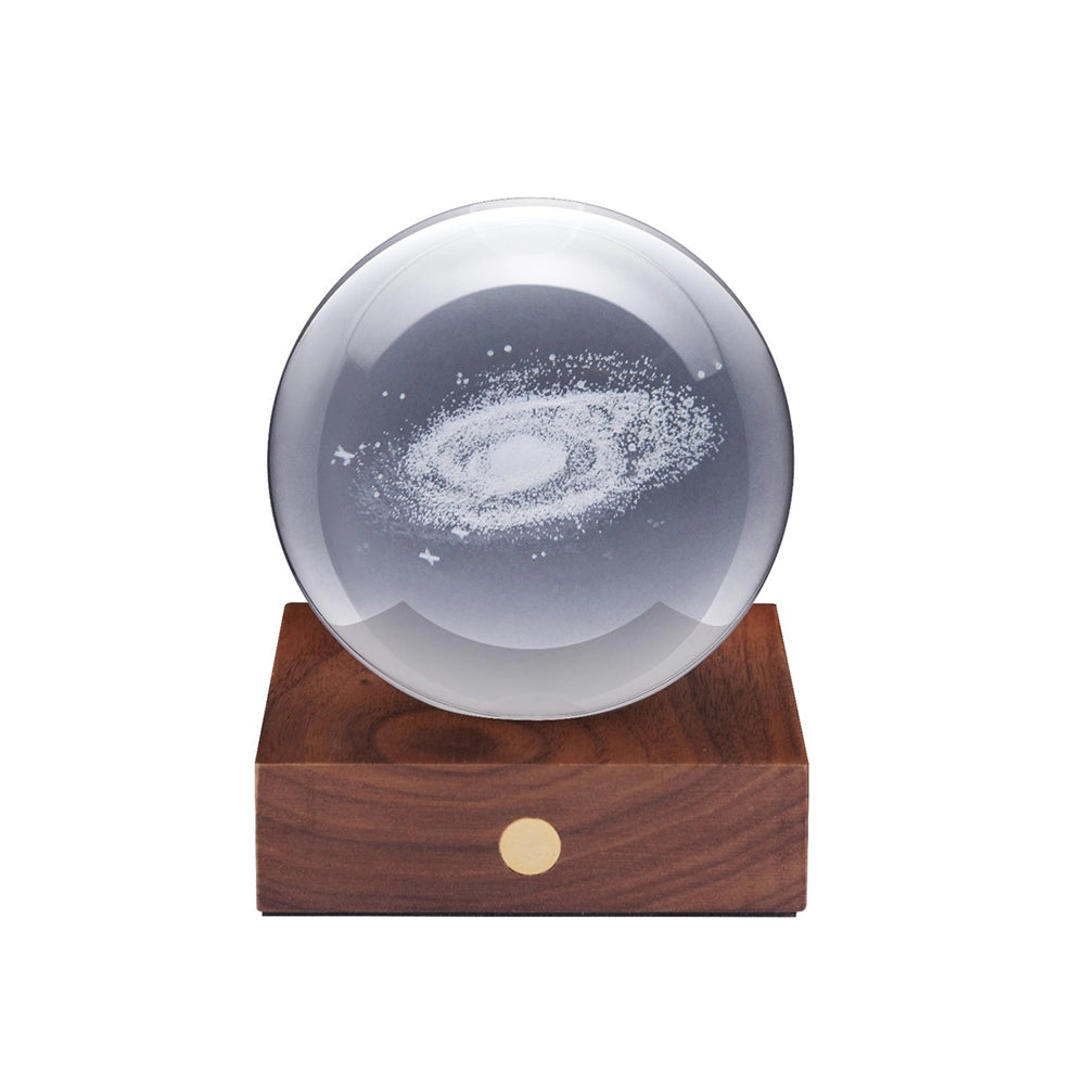 Amber Crystal Light Galaxy