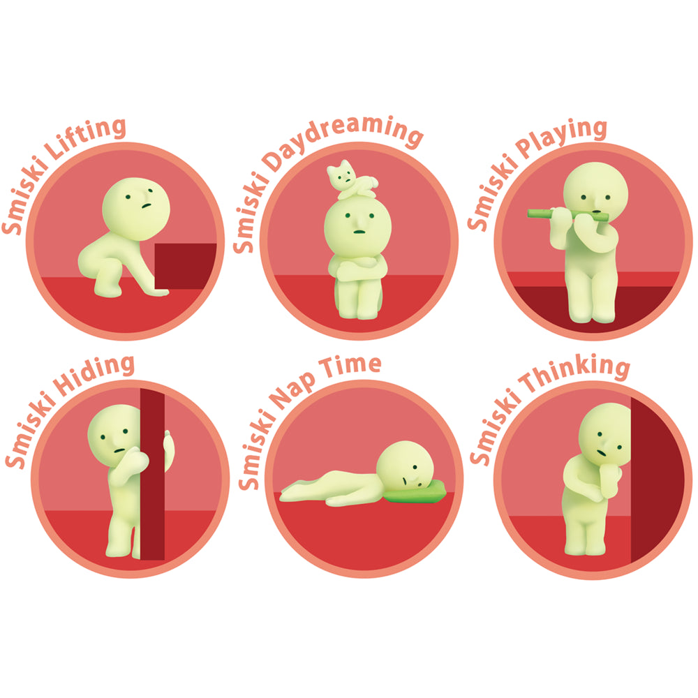 Smiski Glow Mini Figure - Living