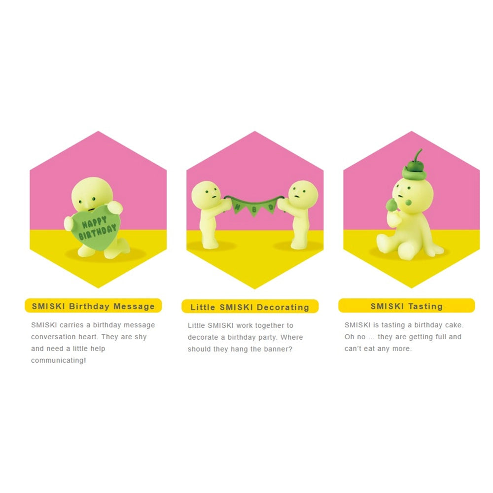 Smiski Glow Mini Figure - Birthday