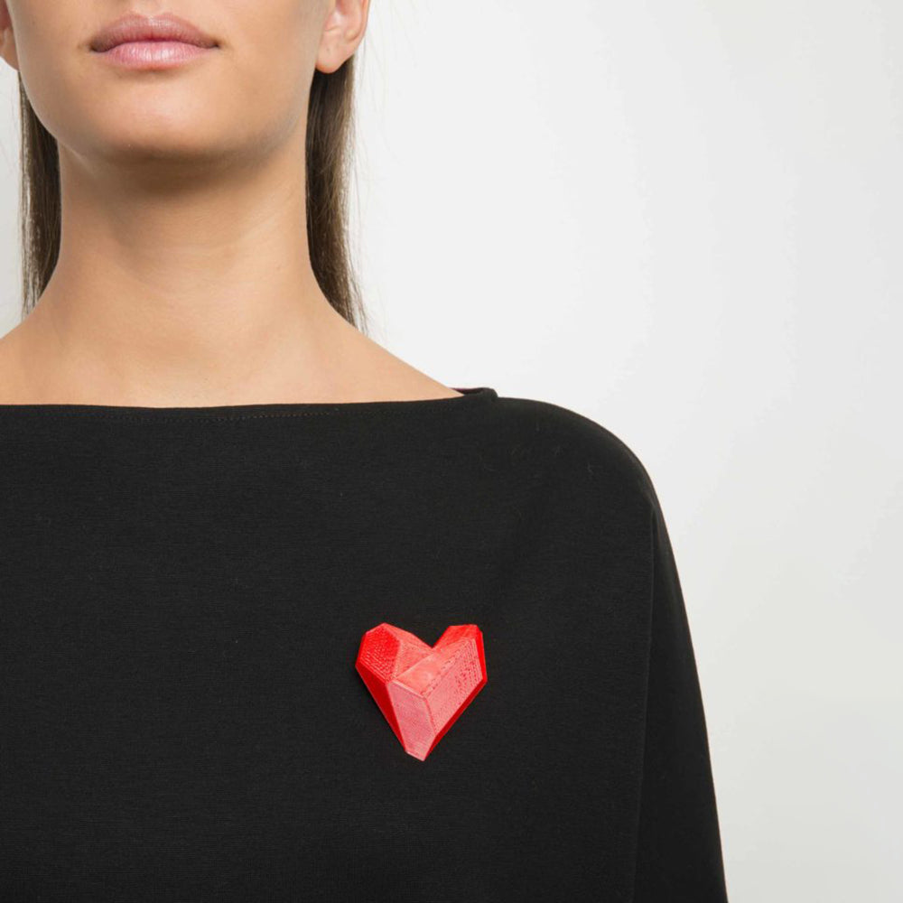 Heart Brooch