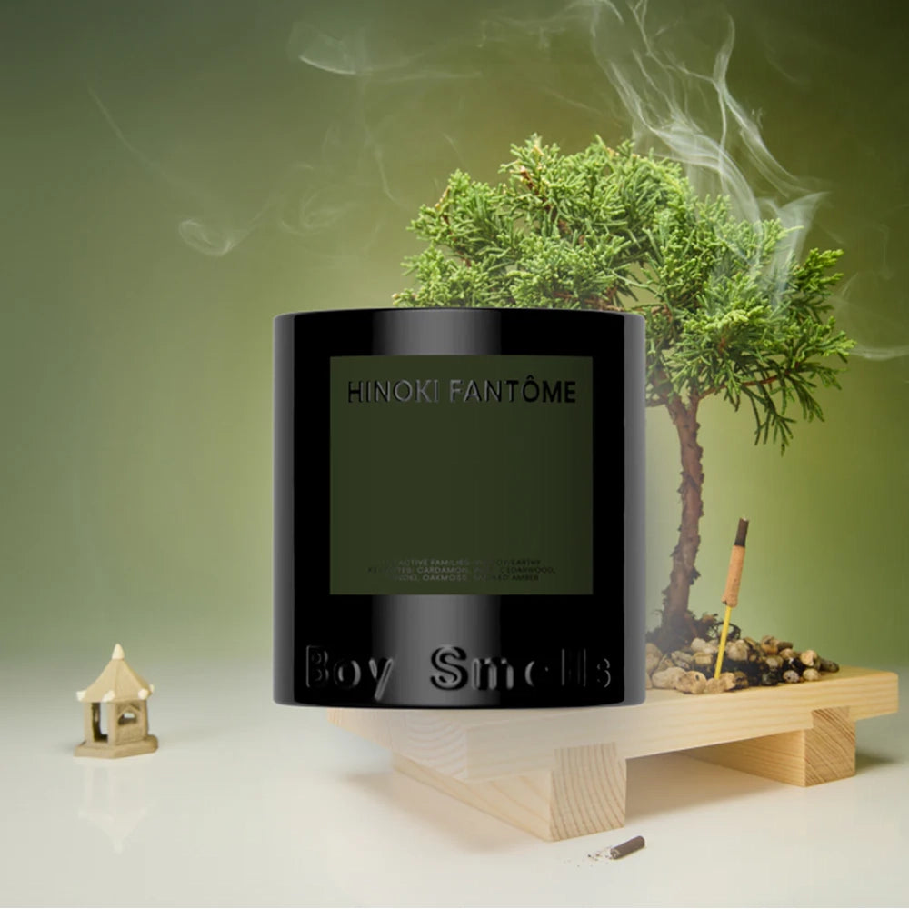 Hinoki Fantome Hero Candle