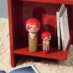 Ziggy Stardust Wood Doll - Large