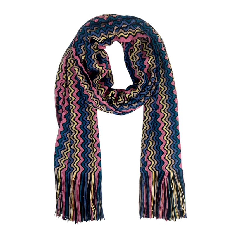 Missoni Wave Knit Scarf