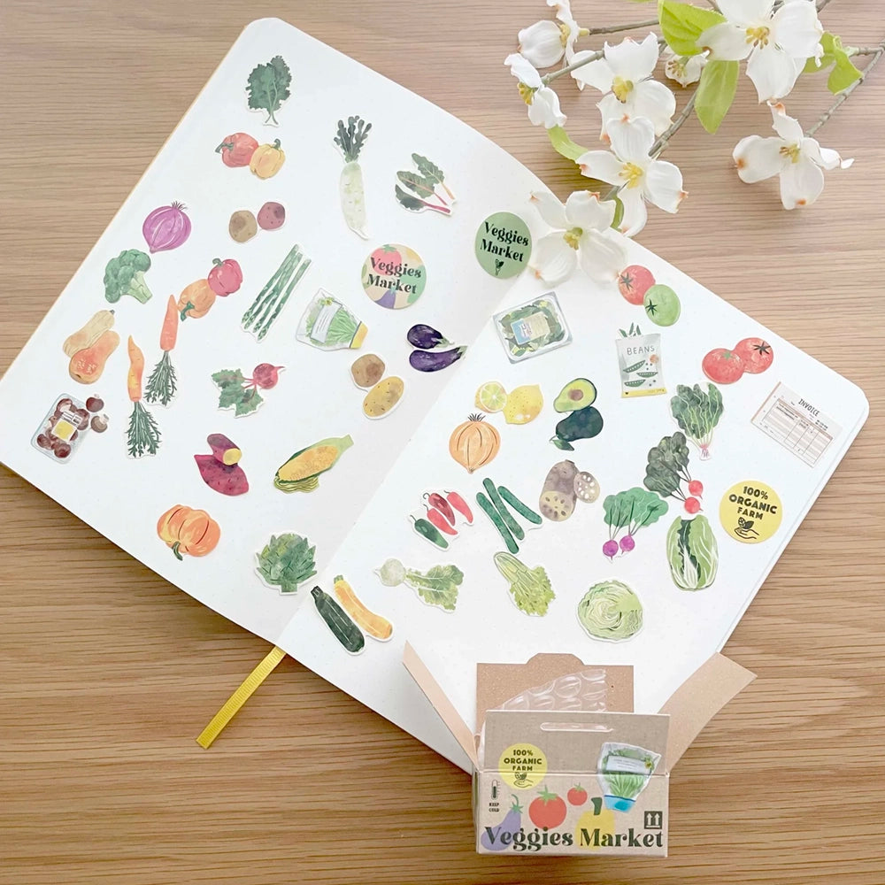 Vegetables Hako Sticker Pack