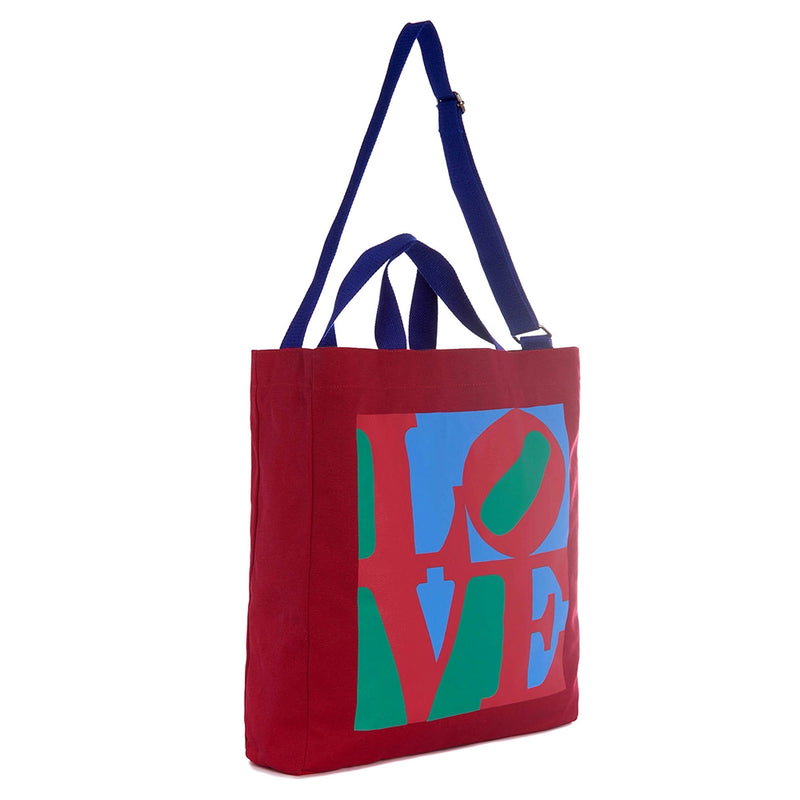 Robert Indiana Love Crossbody Tote Bag