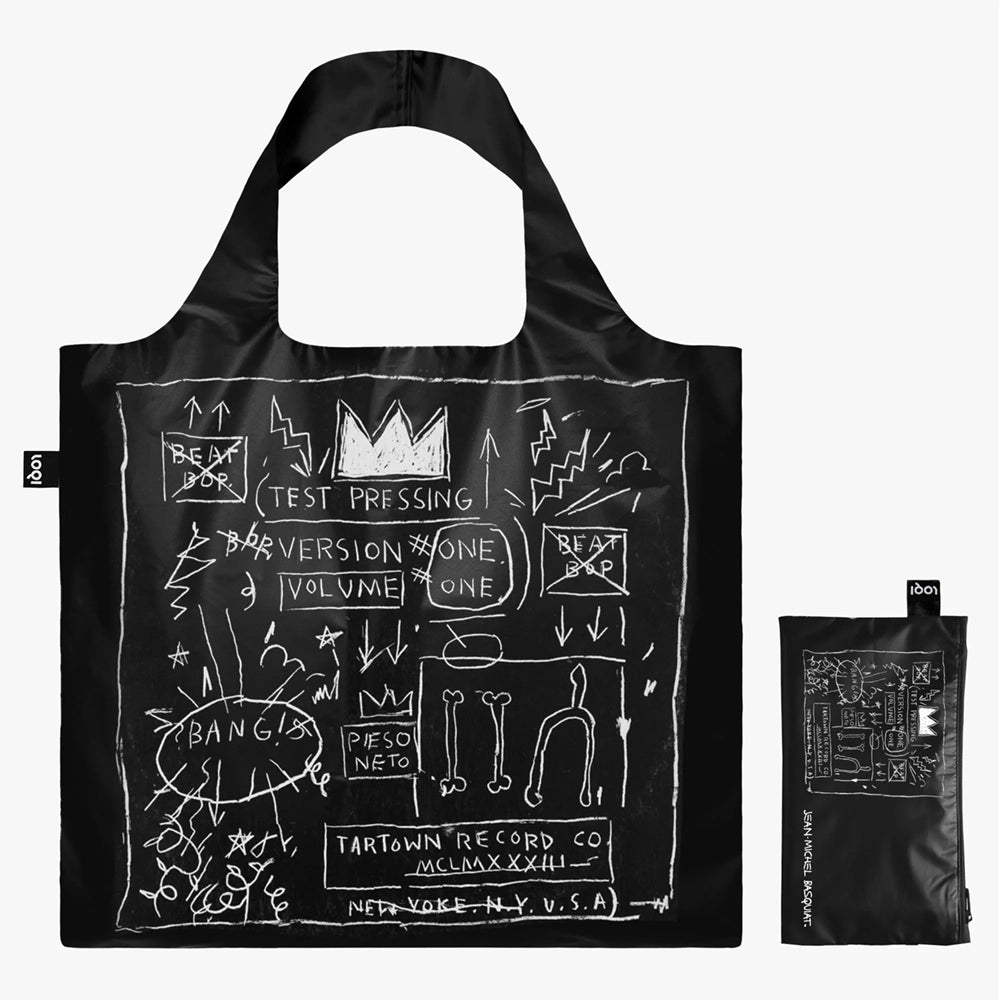 Basquiat Crown Tote Bag & Zip Pocket
