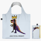 Basquiat Pez Dispenser Reflective Tote Bag & Zip Pocket