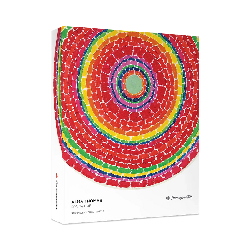 Alma Thomas Springtime Circular Puzzle