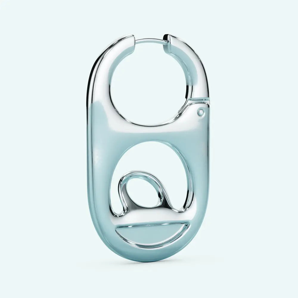 Soda Tab Single Earring