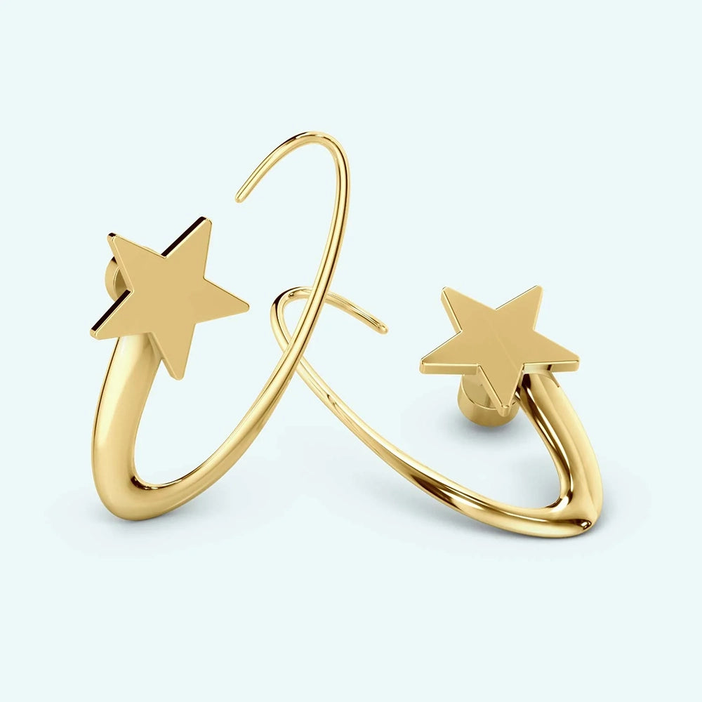 Shooting Star Earrings