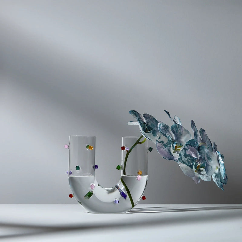 Cube Jewel U Vase