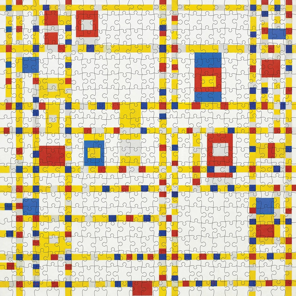 Piet Mondrian Broadway Boogie Woogie Puzzle