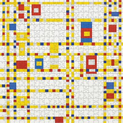 Piet Mondrian Broadway Boogie Woogie Puzzle