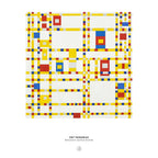 Piet Mondrian Broadway Boogie Woogie Puzzle