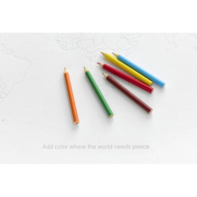 Yoko Ono Add Color Where the World Needs Peace Print - Framed