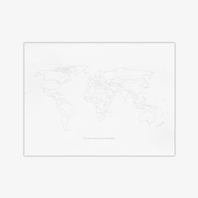 Yoko Ono Add Color Where the World Needs Peace Print - Unframed