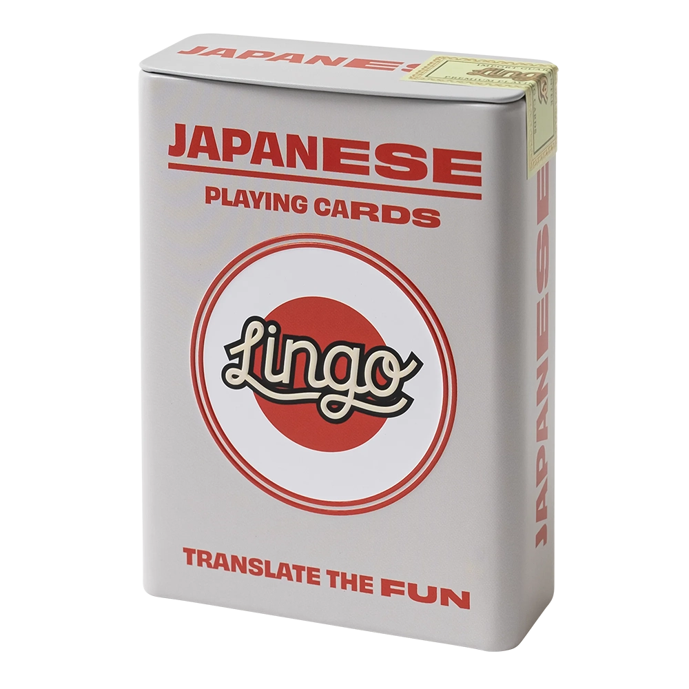Japanese Lingo Playing Cards