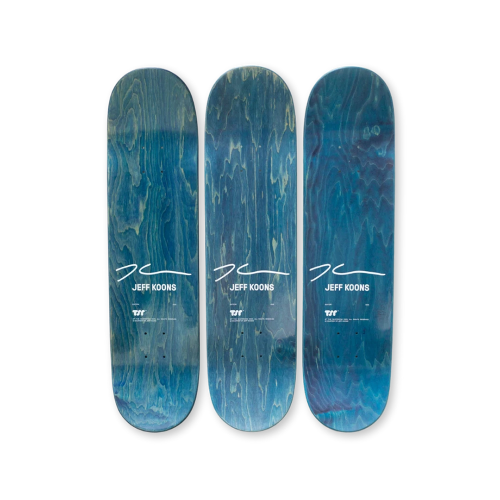 Jeff Koons Three Ball 50/50 Tank Skate Deck Set
