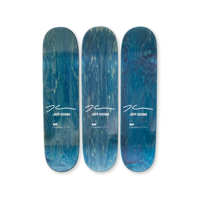 Jeff Koons Three Ball 50/50 Tank Skate Deck Set