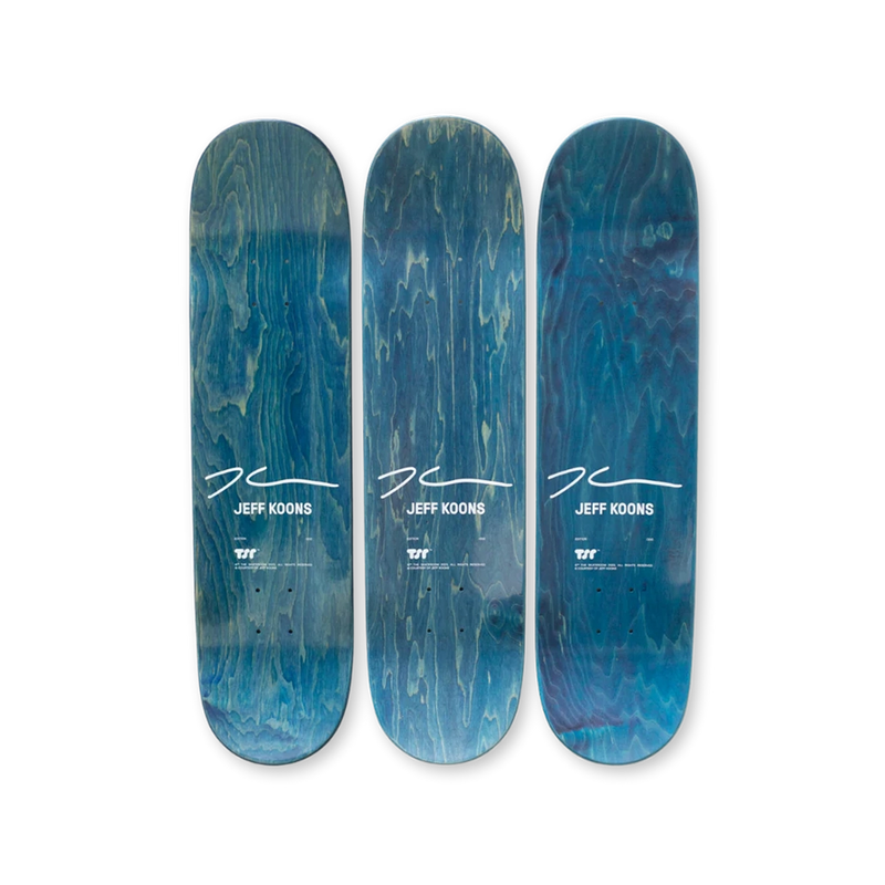 Jeff Koons Three Ball 50/50 Tank Skate Deck Set