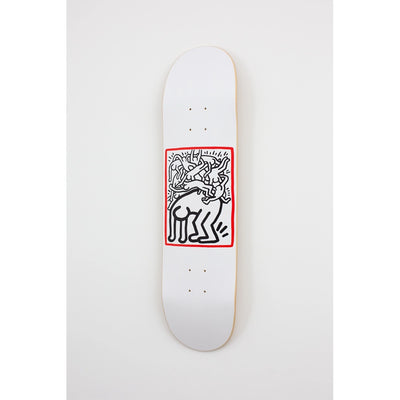 Haring Fight AIDS Skate Deck