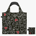 Haring Black Pattern Tote Bag