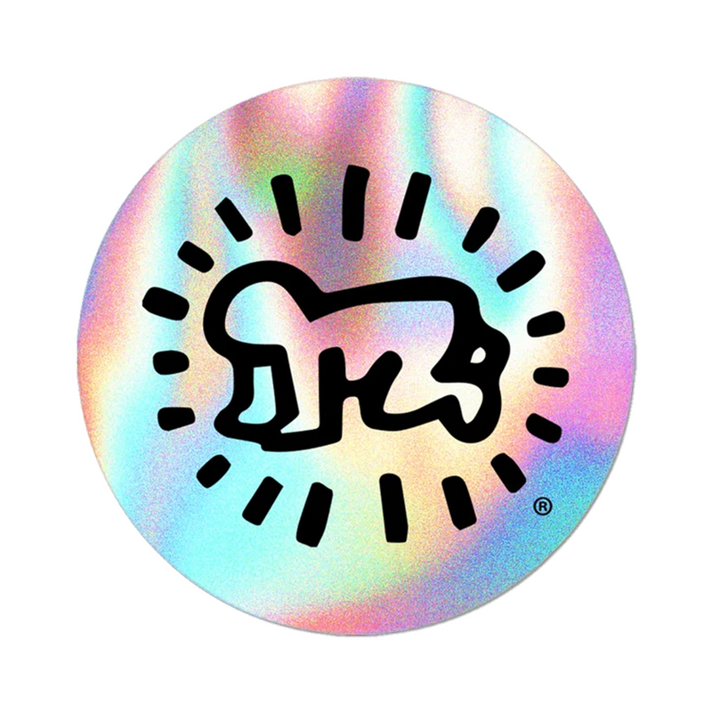 Haring Holographic Radiant Baby Sticker