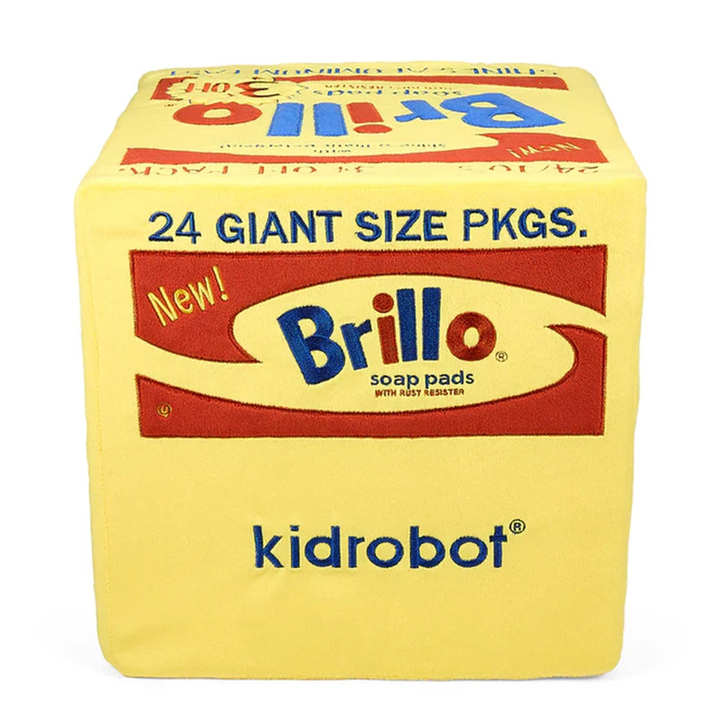 Kidrobot Warhol Brillo Box Plush - Large