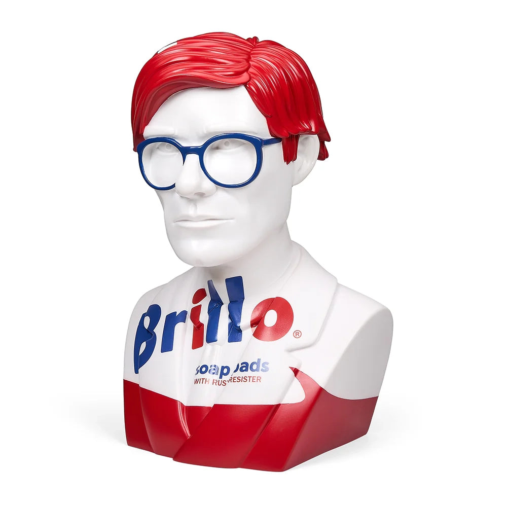 Kidrobot Warhol Figure - White Brillo Edition