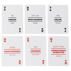 Korean Lingo Playing Cards