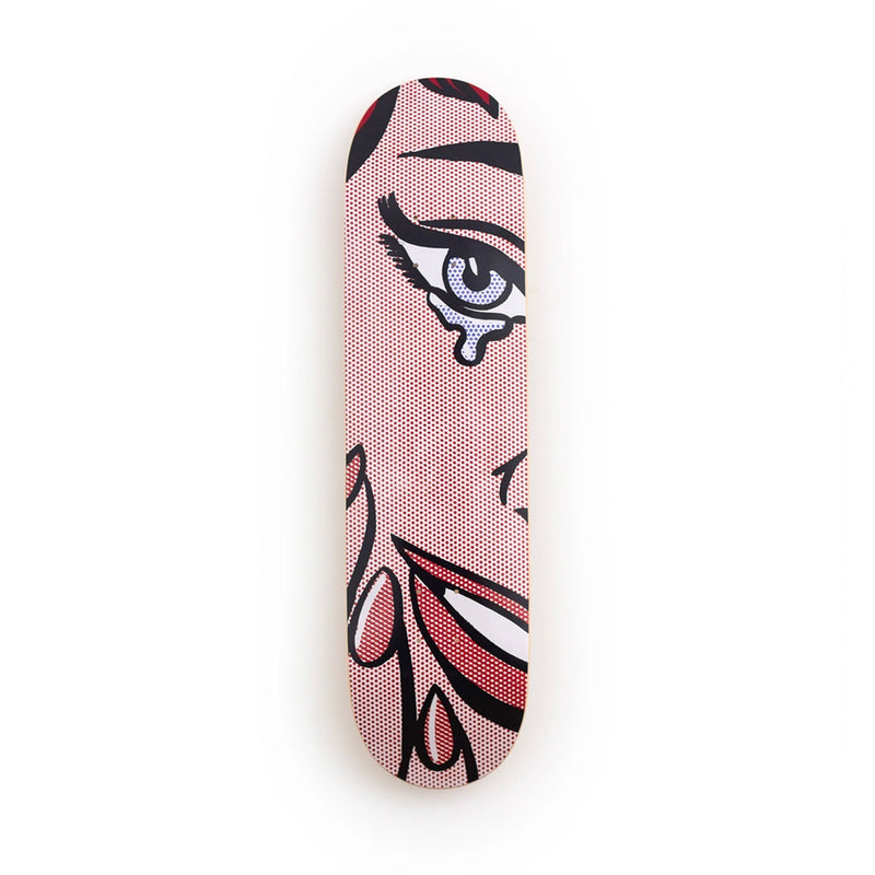 Lichtenstein Happy Tears Skate Deck