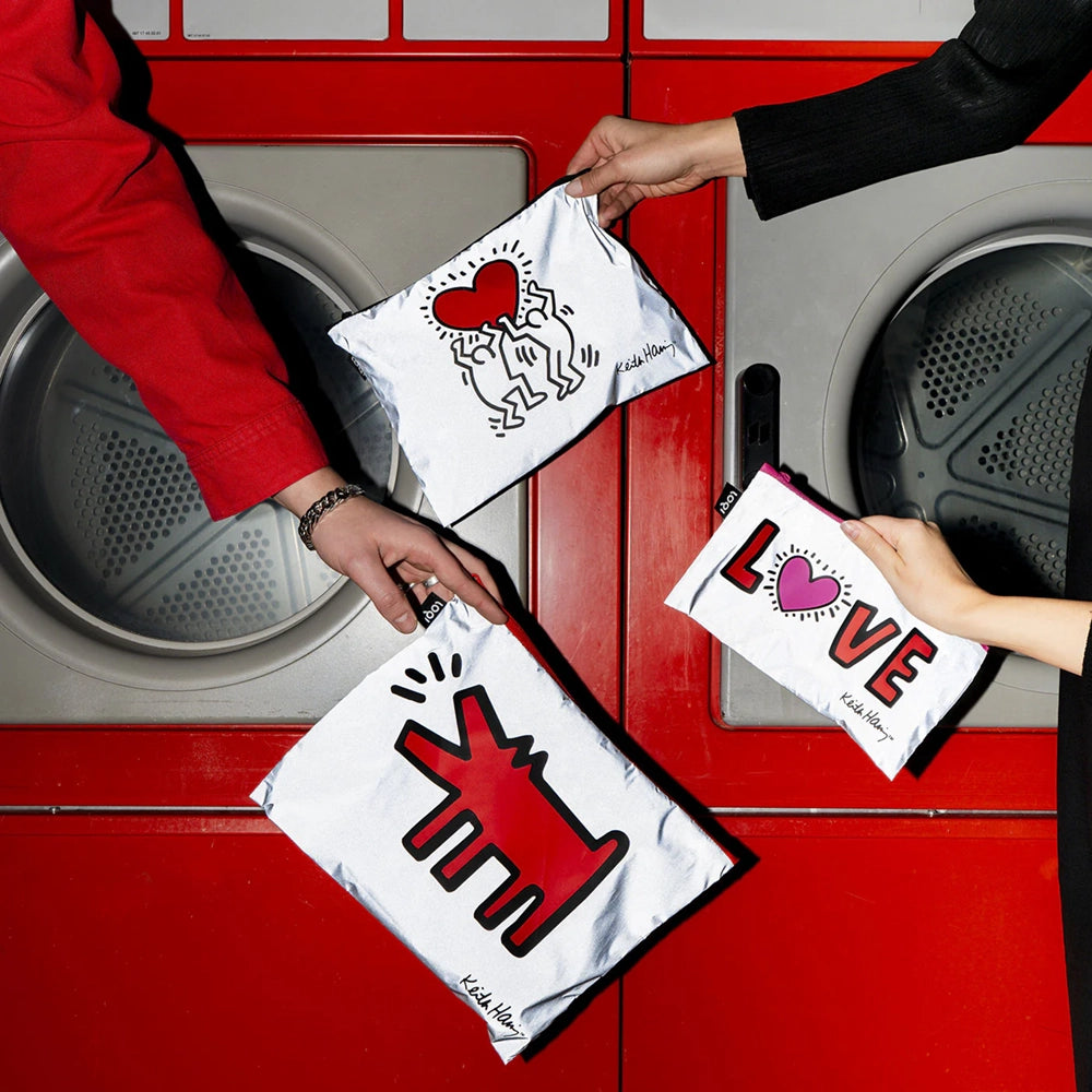 Haring Reflective Zip Pockets