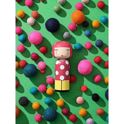 Yayoi Dot Wood Doll - Large