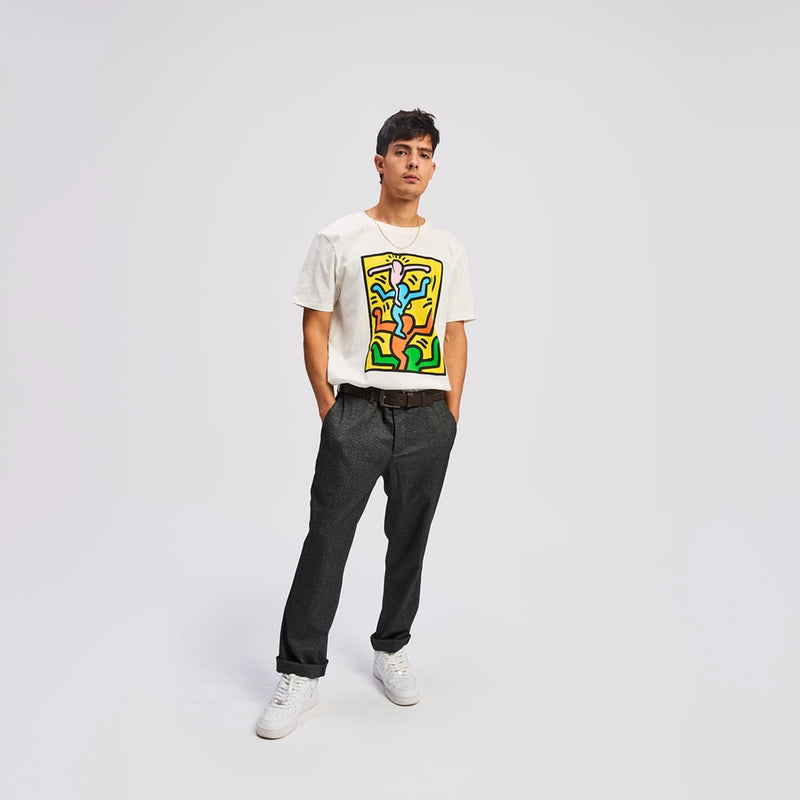Haring Shoulder Stack T-Shirt