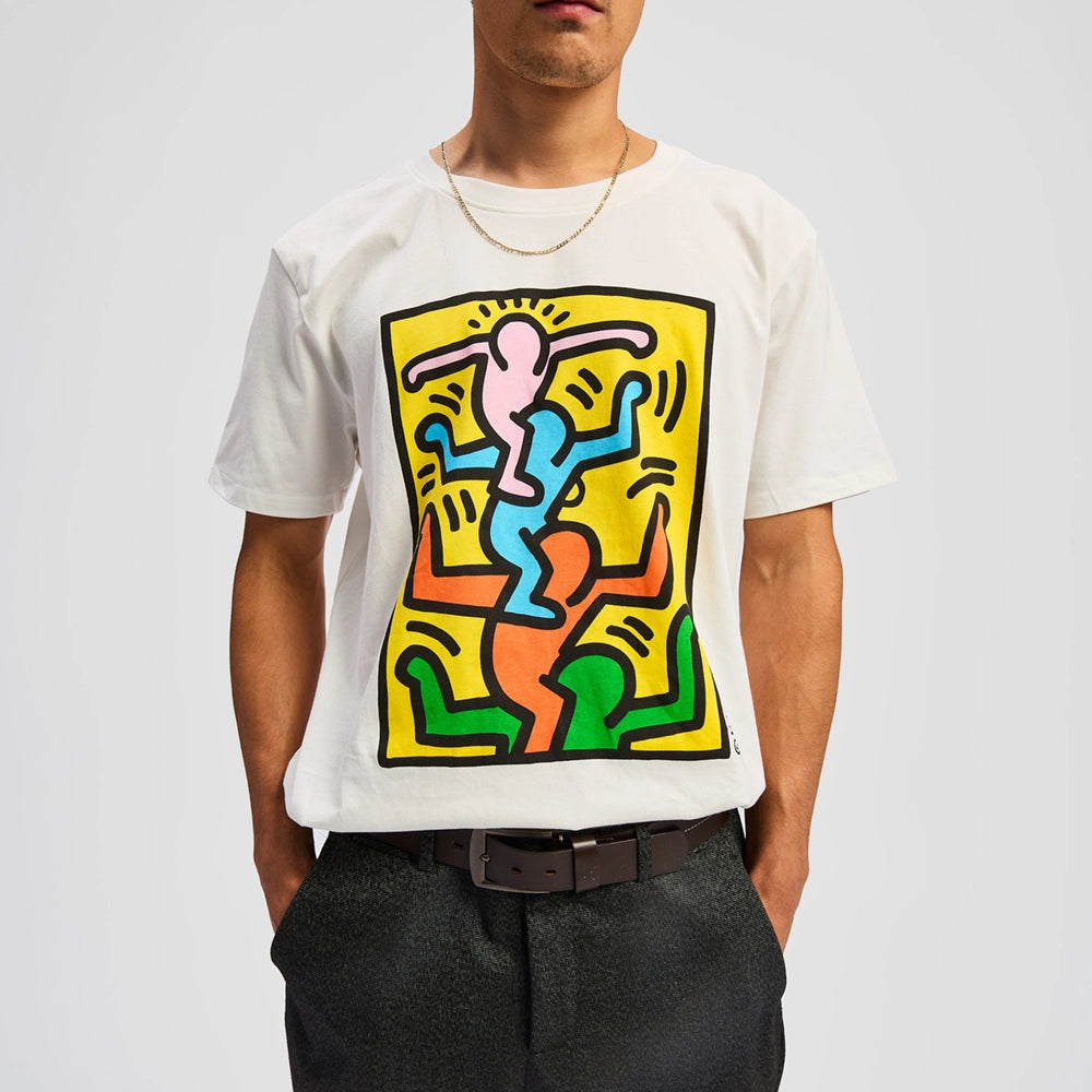 Haring Shoulder Stack T-Shirt