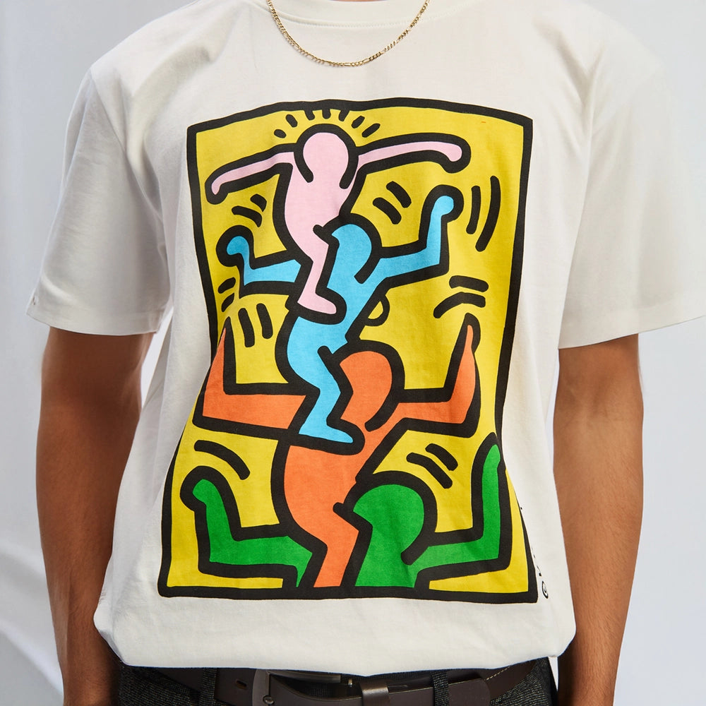 Haring Shoulder Stack T-Shirt